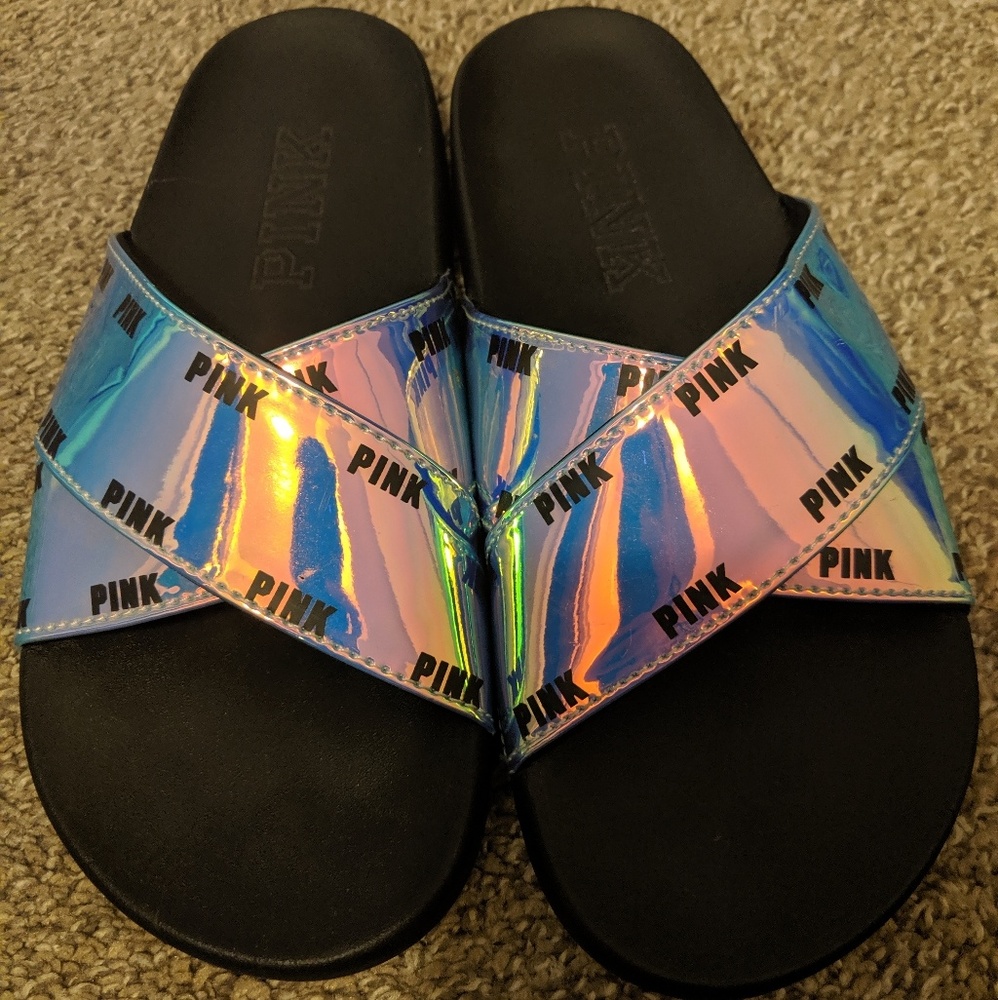 PINK slide shoes